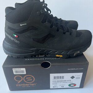 Zamberlan Mens  219 Gore Tex Hiking Boot Size 10 Black